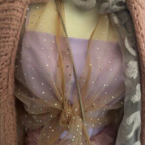 Lirika Matoshi Crystal Tie Front Top